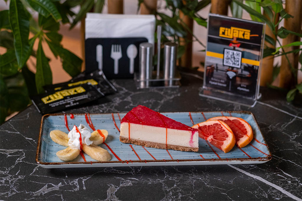 Yaban Mersinli Cheesecake